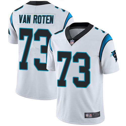 Carolina Panthers Limited White Men Greg Van Roten Road Jersey NFL Football #73 Vapor Untouchable
